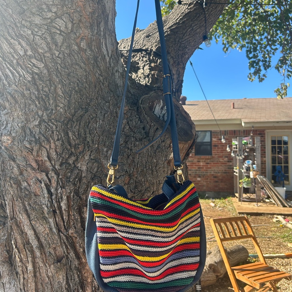 The Sak Multicolor Striped Shoulder Bag